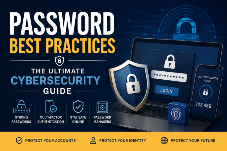 🔐 Password Best Practices: The Ultimate Cybersecurity Guide to Protecting Your Accounts
